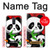 S3929 竹を食べるかわいいパンダ Cute Panda Eating Bamboo Samsung Galaxy A6+ (2018), J8 Plus 2018, A6 Plus 2018  バックケース、フリップケース・カバー