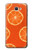 S3946 オレンジのシームレスなパターン Seamless Orange Pattern Samsung Galaxy J7 Prime (SM-G610F) バックケース、フリップケース・カバー