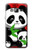S3929 竹を食べるかわいいパンダ Cute Panda Eating Bamboo Samsung Galaxy J3 (2016) バックケース、フリップケース・カバー