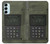 S3959 ミリタティ ラジオ グラフィック プリント Military Radio Graphic Print Samsung Galaxy M14 バックケース、フリップケース・カバー