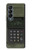 S3959 ミリタティ ラジオ グラフィック プリント Military Radio Graphic Print Samsung Galaxy Z Fold 4 バックケース、フリップケース・カバー