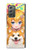 S3918 赤ちゃんコーギー犬コーギー女の子キャンディー Baby Corgi Dog Corgi Girl Candy Samsung Galaxy Z Fold2 5G バックケース、フリップケース・カバー