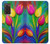 S3926 カラフルなチューリップの油絵 Colorful Tulip Oil Painting Samsung Galaxy Z Fold2 5G バックケース、フリップケース・カバー