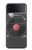 S3952 ターンテーブル ビニール レコード プレーヤーのグラフィック Turntable Vinyl Record Player Graphic Samsung Galaxy Z Flip 3 5G バックケース、フリップケース・カバー