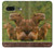 S3917 カピバラの家族 巨大モルモット Capybara Family Giant Guinea Pig Google Pixel 7 バックケース、フリップケース・カバー
