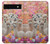 S3916 アルパカファミリー ベビーアルパカ Alpaca Family Baby Alpaca Google Pixel 6a バックケース、フリップケース・カバー