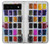 S3956 水彩パレットボックスグラフィック Watercolor Palette Box Graphic Google Pixel 6 バックケース、フリップケース・カバー