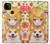 S3918 赤ちゃんコーギー犬コーギー女の子キャンディー Baby Corgi Dog Corgi Girl Candy Google Pixel 5A 5G バックケース、フリップケース・カバー