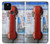 S3925 コラージュヴィンテージ公衆電話 Collage Vintage Pay Phone Google Pixel 5 バックケース、フリップケース・カバー