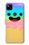 S3939 アイスクリーム キュートな笑顔 Ice Cream Cute Smile Google Pixel 4a バックケース、フリップケース・カバー