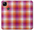 S3941 LGBT レズビアン プライド フラグ チェック柄 LGBT Lesbian Pride Flag Plaid Google Pixel 4a バックケース、フリップケース・カバー