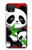 S3929 竹を食べるかわいいパンダ Cute Panda Eating Bamboo Google Pixel 4 XL バックケース、フリップケース・カバー