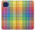 S3942 LGBTQ レインボーチェック柄タータンチェック LGBTQ Rainbow Plaid Tartan Motorola One 5G バックケース、フリップケース・カバー