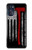 S3958 消防士の斧の旗 Firefighter Axe Flag Motorola Moto G (2022) バックケース、フリップケース・カバー