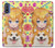 S3918 赤ちゃんコーギー犬コーギー女の子キャンディー Baby Corgi Dog Corgi Girl Candy Motorola G Pure バックケース、フリップケース・カバー