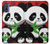 S3929 竹を食べるかわいいパンダ Cute Panda Eating Bamboo Motorola G Pure バックケース、フリップケース・カバー S3929 竹を食べるかわいいパンダ Cute Panda Eating Bamboo Motorola G Pure バックケース、フリップケース・カバー