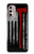 S3958 消防士の斧の旗 Firefighter Axe Flag Motorola Moto G Stylus 4G (2022) バックケース、フリップケース・カバー