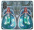 S3911 可愛いリトルマーメイド アクアスパ Cute Little Mermaid Aqua Spa Motorola Moto G Power 2022, G Play 2023 バックケース、フリップケース・カバー