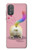S3923 猫のお尻の虹のしっぽ Cat Bottom Rainbow Tail Motorola Moto G Power 2022, G Play 2023 バックケース、フリップケース・カバー