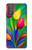 S3926 カラフルなチューリップの油絵 Colorful Tulip Oil Painting Motorola Moto G Power 2022, G Play 2023 バックケース、フリップケース・カバー