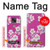 S3924 桜のピンクの背景 Cherry Blossom Pink Background Motorola Moto G Power (2021) バックケース、フリップケース・カバー