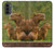 S3917 カピバラの家族 巨大モルモット Capybara Family Giant Guinea Pig Motorola Moto G52, G82 5G バックケース、フリップケース・カバー