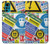 S3960 安全標識ステッカー コラージュ Safety Signs Sticker Collage Motorola Moto G22 バックケース、フリップケース・カバー