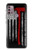 S3958 消防士の斧の旗 Firefighter Axe Flag Motorola Moto G30, G20, G10 バックケース、フリップケース・カバー