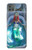 S3912 可愛いリトルマーメイド アクアスパ Cute Little Mermaid Aqua Spa Motorola Moto G9 Power バックケース、フリップケース・カバー