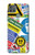 S3960 安全標識ステッカー コラージュ Safety Signs Sticker Collage Motorola Moto G9 Power バックケース、フリップケース・カバー