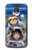 S3915 アライグマの女子 赤ちゃんナマケモノ宇宙飛行士スーツ Raccoon Girl Baby Sloth Astronaut Suit Motorola Moto Z2 Play, Z2 Force バックケース、フリップケース・カバー