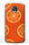 S3946 オレンジのシームレスなパターン Seamless Orange Pattern Motorola Moto Z2 Play, Z2 Force バックケース、フリップケース・カバー