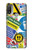 S3960 安全標識ステッカー コラージュ Safety Signs Sticker Collage Motorola Moto E20,E30,E40  バックケース、フリップケース・カバー