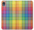 S3942 LGBTQ レインボーチェック柄タータンチェック LGBTQ Rainbow Plaid Tartan Motorola Moto E6, Moto E (6th Gen) バックケース、フリップケース・カバー
