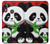 S3929 竹を食べるかわいいパンダ Cute Panda Eating Bamboo Motorola Moto E6 Plus, Moto E6s バックケース、フリップケース・カバー
