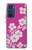 S3924 桜のピンクの背景 Cherry Blossom Pink Background Motorola Edge 30 バックケース、フリップケース・カバー