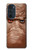 S3940 レザーマッドフェイスグラフィックペイント Leather Mad Face Graphic Paint Motorola Edge 30 Pro バックケース、フリップケース・カバー