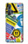 S3960 安全標識ステッカー コラージュ Safety Signs Sticker Collage Motorola Edge+ バックケース、フリップケース・カバー