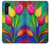 S3926 カラフルなチューリップの油絵 Colorful Tulip Oil Painting Motorola Edge バックケース、フリップケース・カバー
