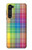 S3942 LGBTQ レインボーチェック柄タータンチェック LGBTQ Rainbow Plaid Tartan Motorola Edge バックケース、フリップケース・カバー