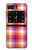 S3941 LGBT レズビアン プライド フラグ チェック柄 LGBT Lesbian Pride Flag Plaid Motorola Moto Razr 2022 バックケース、フリップケース・カバー