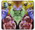 S3914 カラフルな星雲の宇宙飛行士スーツ銀河 Colorful Nebula Astronaut Suit Galaxy Nokia G11, G21 バックケース、フリップケース・カバー