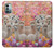 S3916 アルパカファミリー ベビーアルパカ Alpaca Family Baby Alpaca Nokia G11, G21 バックケース、フリップケース・カバー
