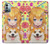 S3918 赤ちゃんコーギー犬コーギー女の子キャンディー Baby Corgi Dog Corgi Girl Candy Nokia G11, G21 バックケース、フリップケース・カバー