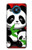 S3929 竹を食べるかわいいパンダ Cute Panda Eating Bamboo Nokia 8.3 5G バックケース、フリップケース・カバー