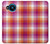 S3941 LGBT レズビアン プライド フラグ チェック柄 LGBT Lesbian Pride Flag Plaid Nokia 8.3 5G バックケース、フリップケース・カバー