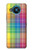 S3942 LGBTQ レインボーチェック柄タータンチェック LGBTQ Rainbow Plaid Tartan Nokia 8.3 5G バックケース、フリップケース・カバー