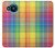 S3942 LGBTQ レインボーチェック柄タータンチェック LGBTQ Rainbow Plaid Tartan Nokia 8.3 5G バックケース、フリップケース・カバー