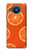 S3946 オレンジのシームレスなパターン Seamless Orange Pattern Nokia 8.3 5G バックケース、フリップケース・カバー