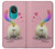 S3923 猫のお尻の虹のしっぽ Cat Bottom Rainbow Tail Nokia 7.2 バックケース、フリップケース・カバー